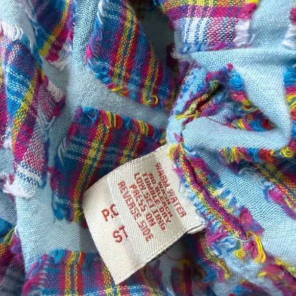 Carbon 2 Cobalt Light Blue Long Sleeve Button Up Collared Shirt Men’s Size LT - Picture 7 of 13